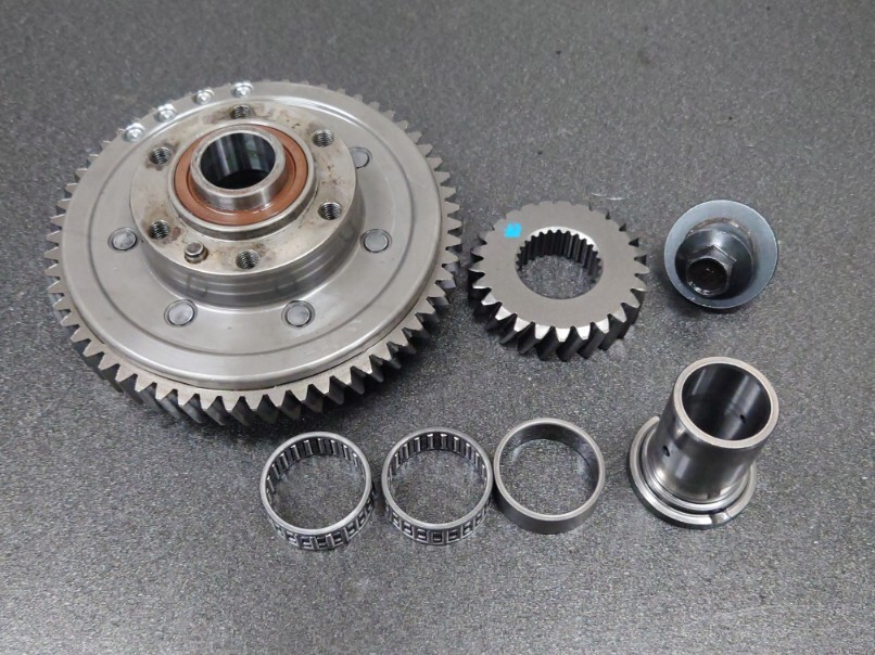 NSR250RK 89年HRC F3レーサー純正 乾式クラッチ対応プライマリーギア ドリブン ドライブ エンジン部品NSR250 MC18 MC21 RS250R MC28拍卖