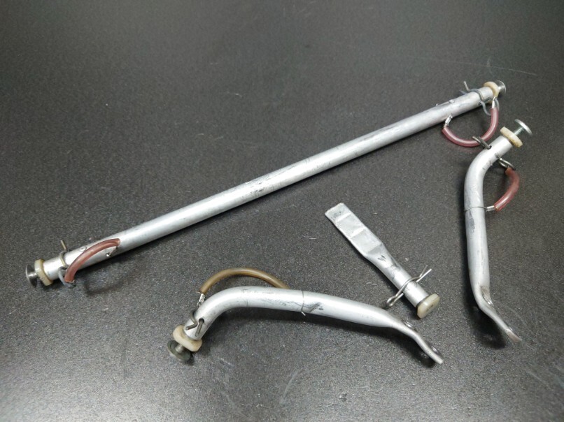 NSR250RK 89年HRC F3レーサー純正アッパー カウルステーASSYアルミ製 フルカウル用NSR250 MC18 MC21 RS250R MC28拍卖