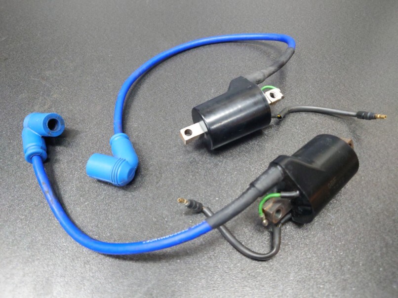 NSR250RK 89年HRC F3レーサーCR80R2 流用 強化IGコイルASSYイグニッション コイル NSR250 MC18 MC21 RS250R MC28拍卖