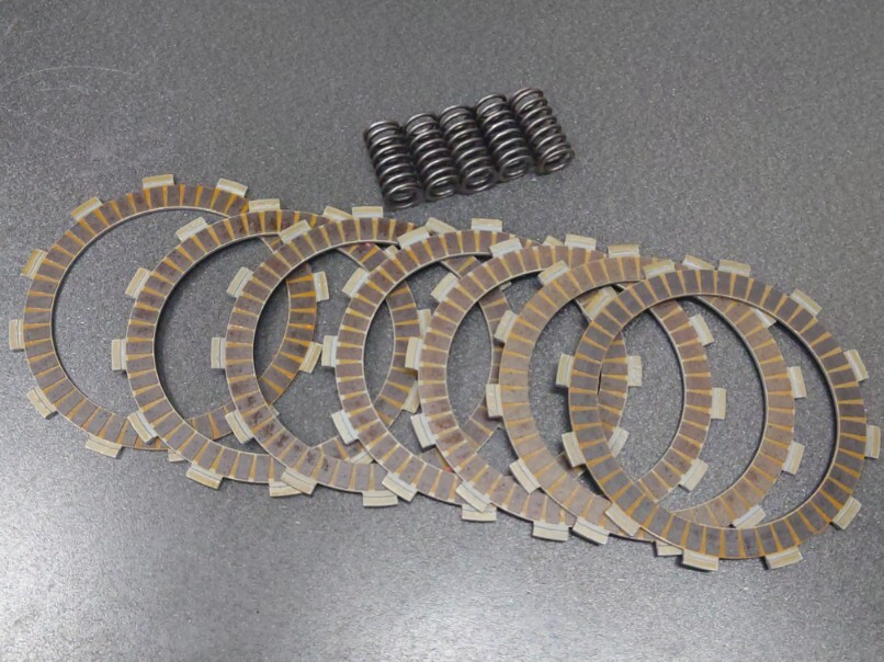 RS125R NX4 HRCレーサー純正 クラッチ用 美品 ディスクプレート フリクションディスク エンジン部品NF4 TZ125 NSR250 RS125拍卖