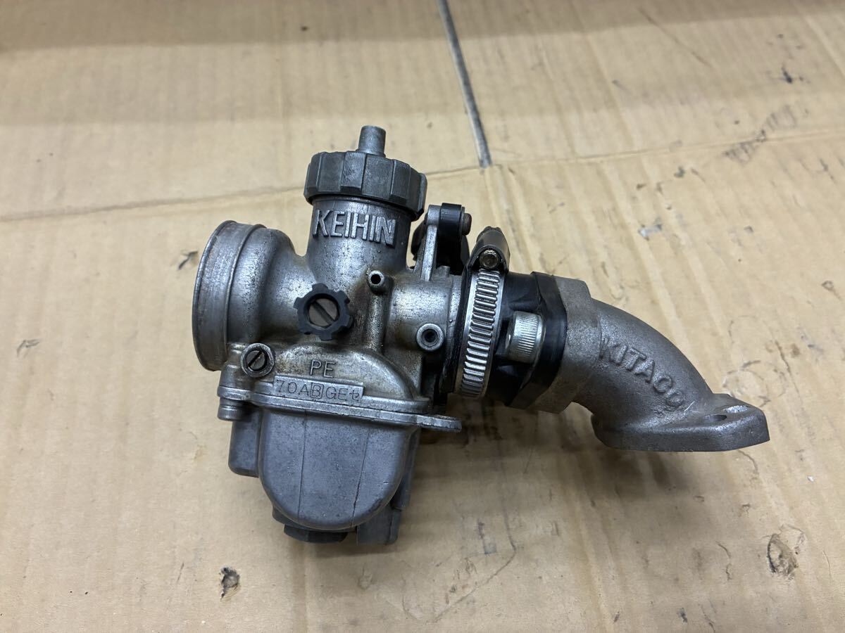 モンキー KEIHIN PE24 キャブレター キタコ マニホールド 検索 4L ダックス シャリー 当時物 武川 デイトナ拍卖