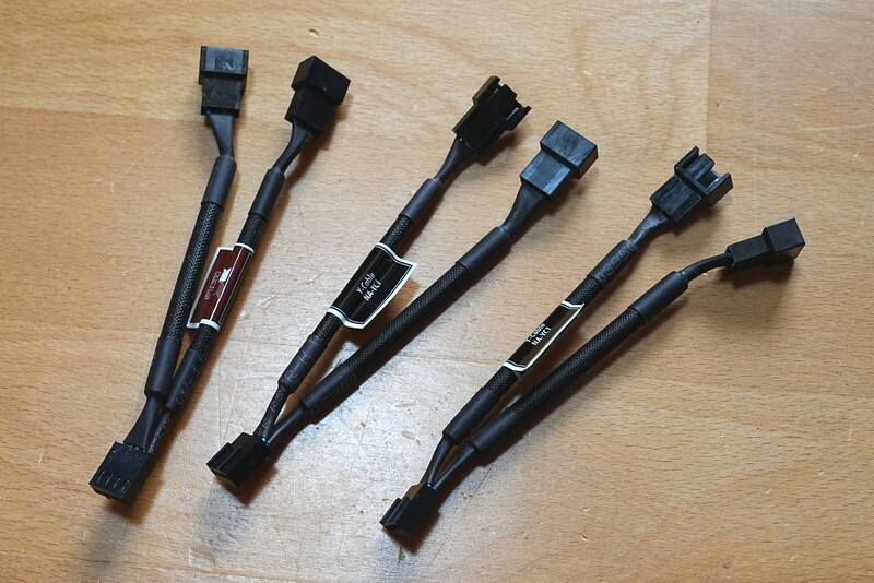 Noctua NA-SYC1 ×3本セット PWM対応ファン Y字 2分岐ケーブル拍卖