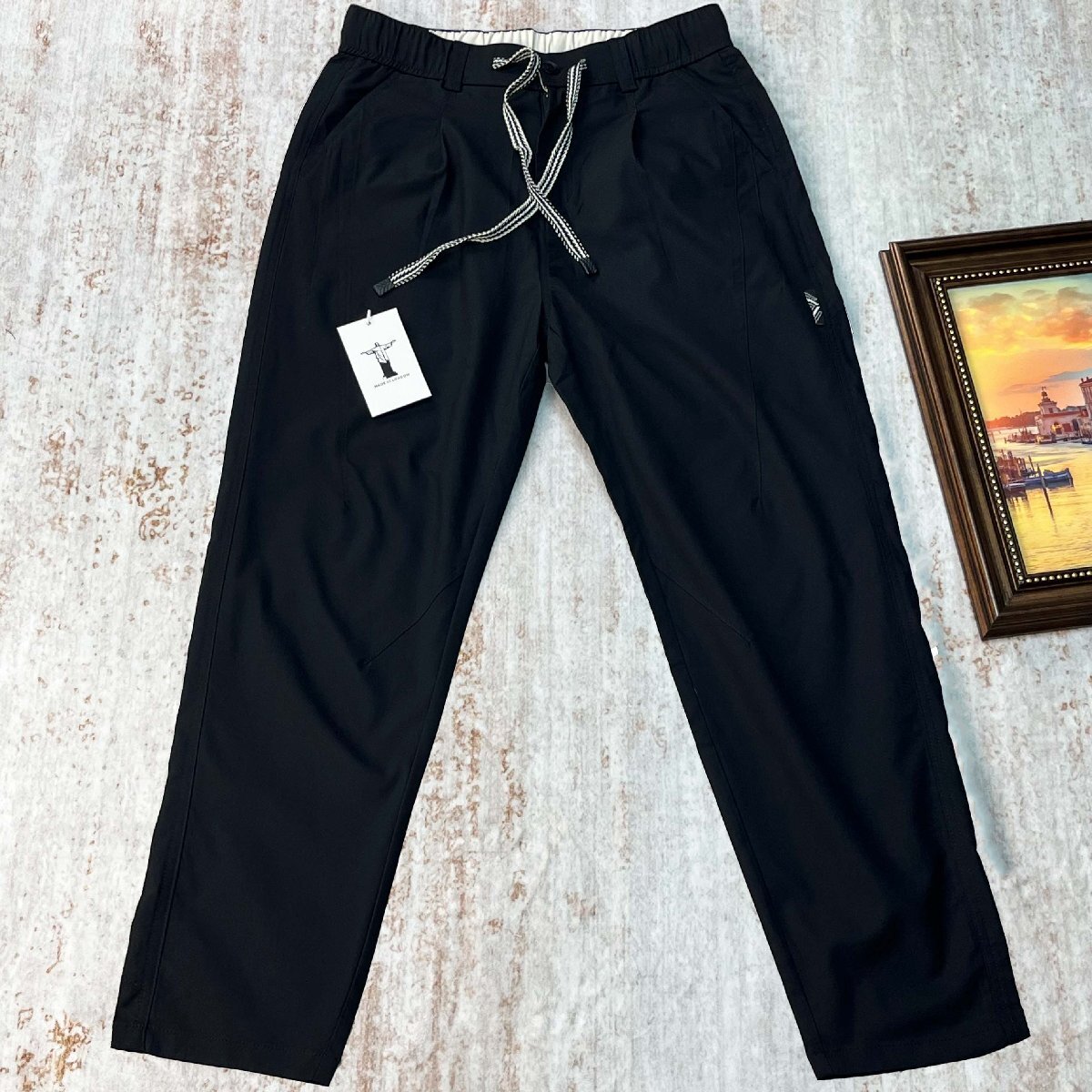 一枚限定 ロングパンツ ロンドン製造 薄手 通気 快適 速乾 シンプル ストレート ズボン ボトムス スウェットパンツ カジュアル 日常SIZE:XL拍卖