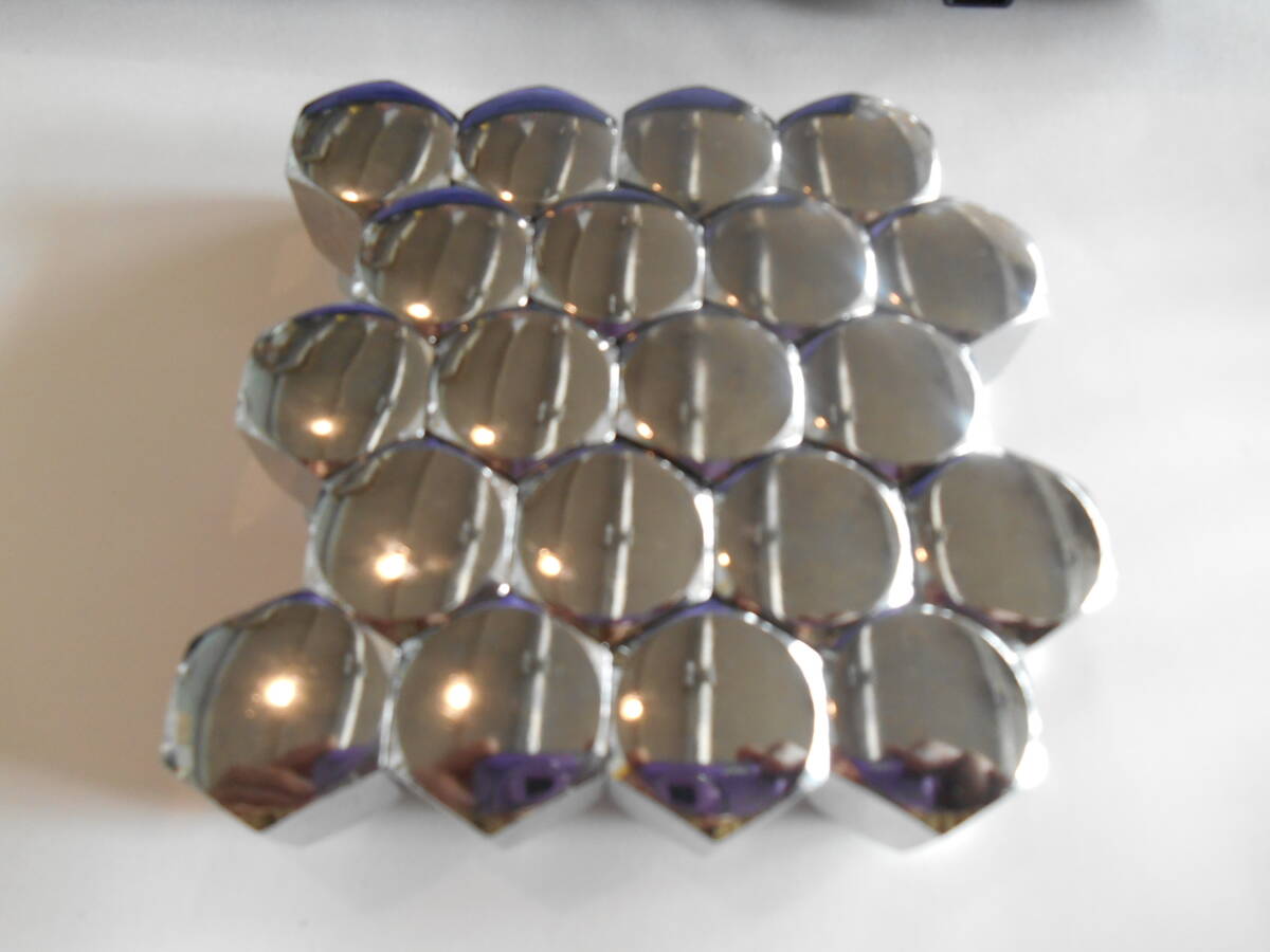 メッキホイールナット ショート袋ナット テーパー 20個入 M12 ピッチ1.5 対辺21㎜ トヨタ ダイハツ 三菱 REMA製 ドイツメーカー拍卖