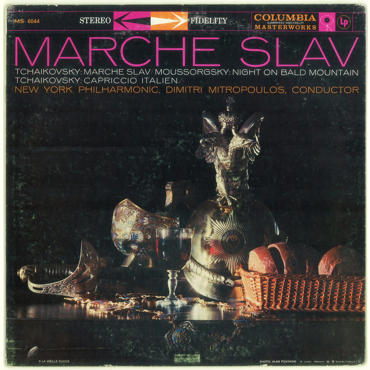 米Columbia MS6044 チャイコフスキー「スラヴ行進曲」 ミトロプーロス NYフィル拍卖