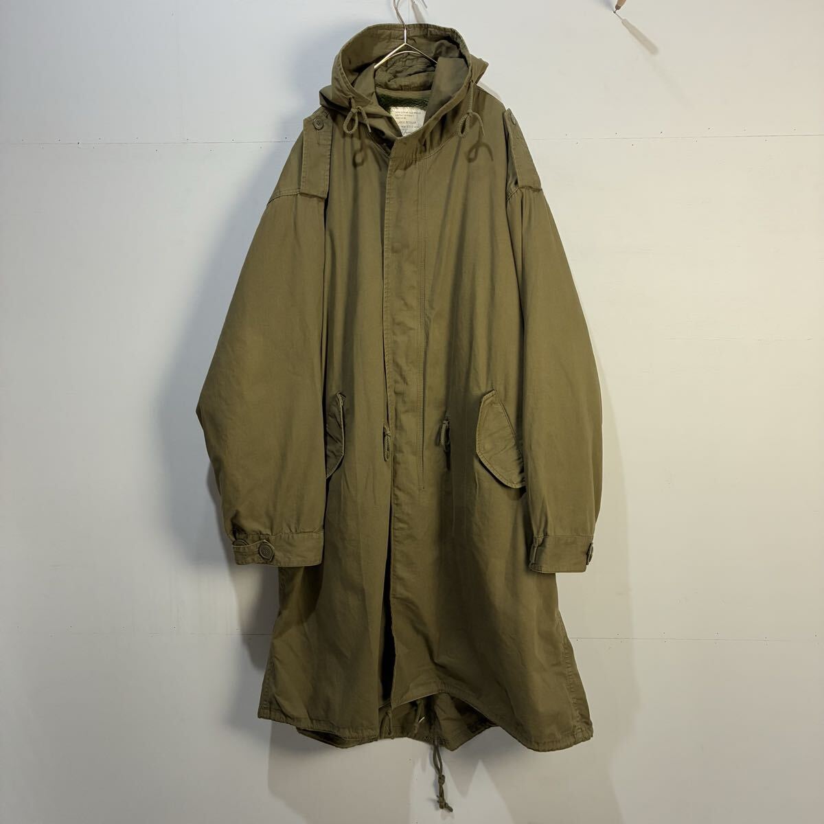 HOUSTON M-51 モッズコート フィールドジャケット ミリタリーコート ボアライナー ライナー付き 上質 ヒューストン【送料一律/同梱可能】A拍卖