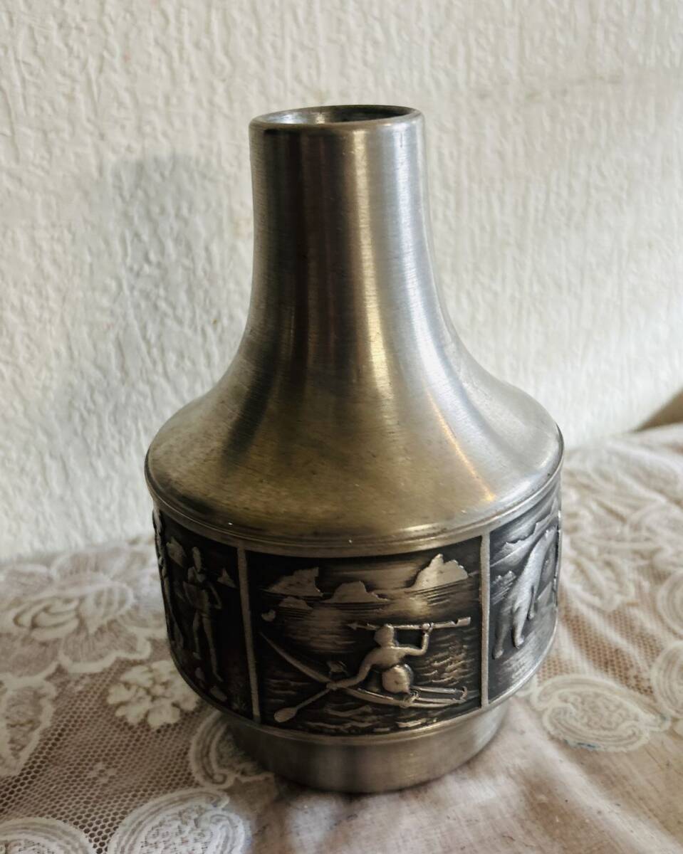 北欧ノルウェー☆ピューター(錫)花瓶拍卖