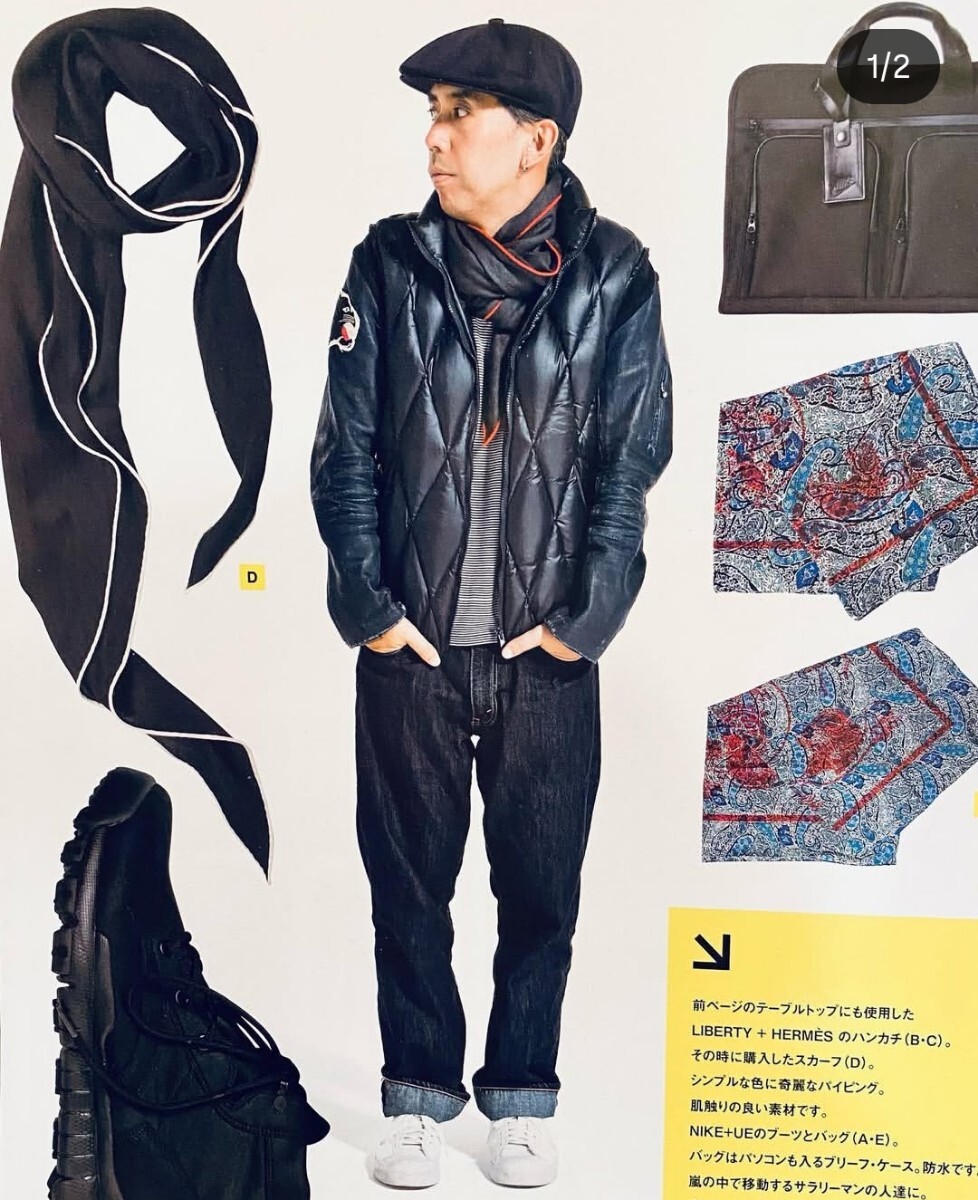 AFFA 袖レザーダウン ネイビー M 試着のみ アンダーカバー jonio fragment 藤原ヒロシ フラグメント コート ブルゾン ジャケット 拍卖