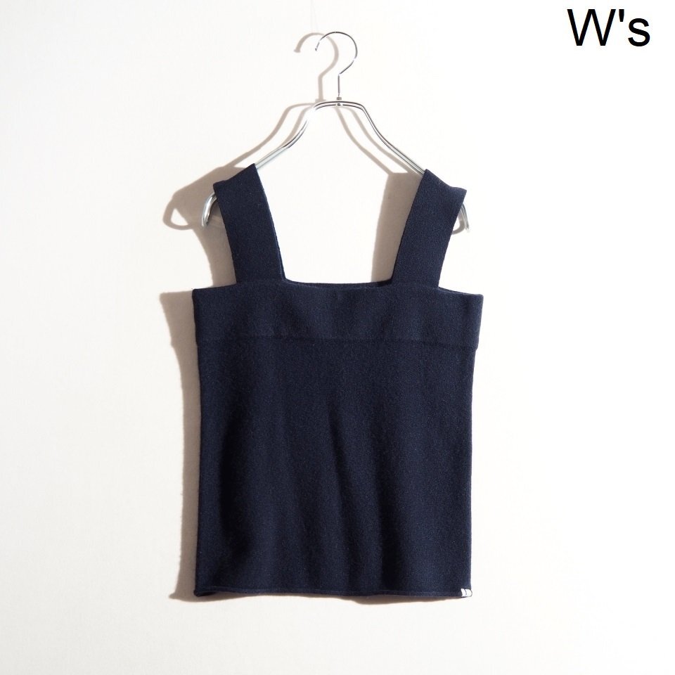 P8051P ▼extreme cashmere エクストリームカシミア▼ カシミヤニット キャミソール ネイビー / カシミアニット 紺 秋冬 rb拍卖