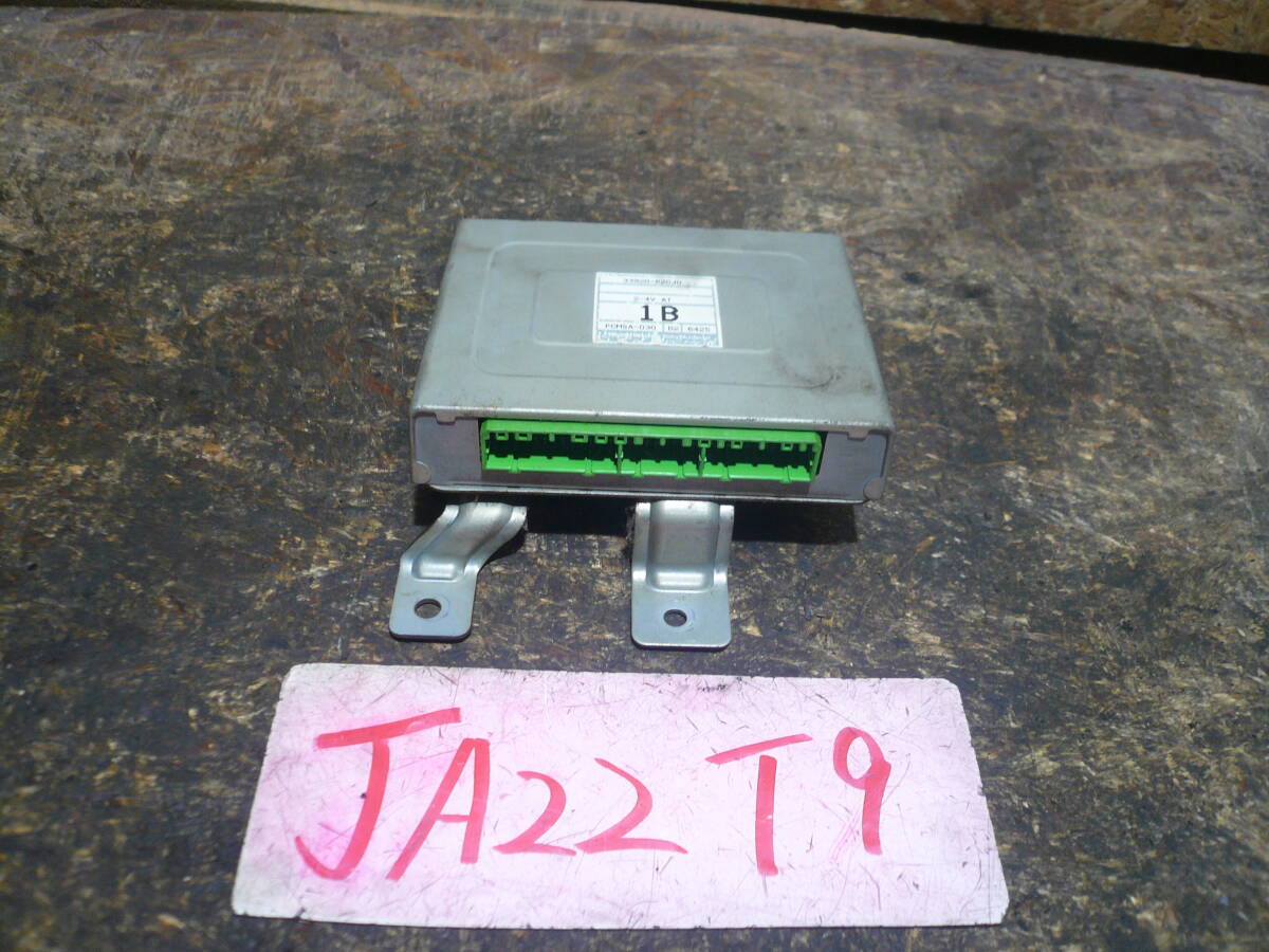 T9 本州送料1000円 ジムニー JA22 エンジンコンピューター 8年 AT拍卖