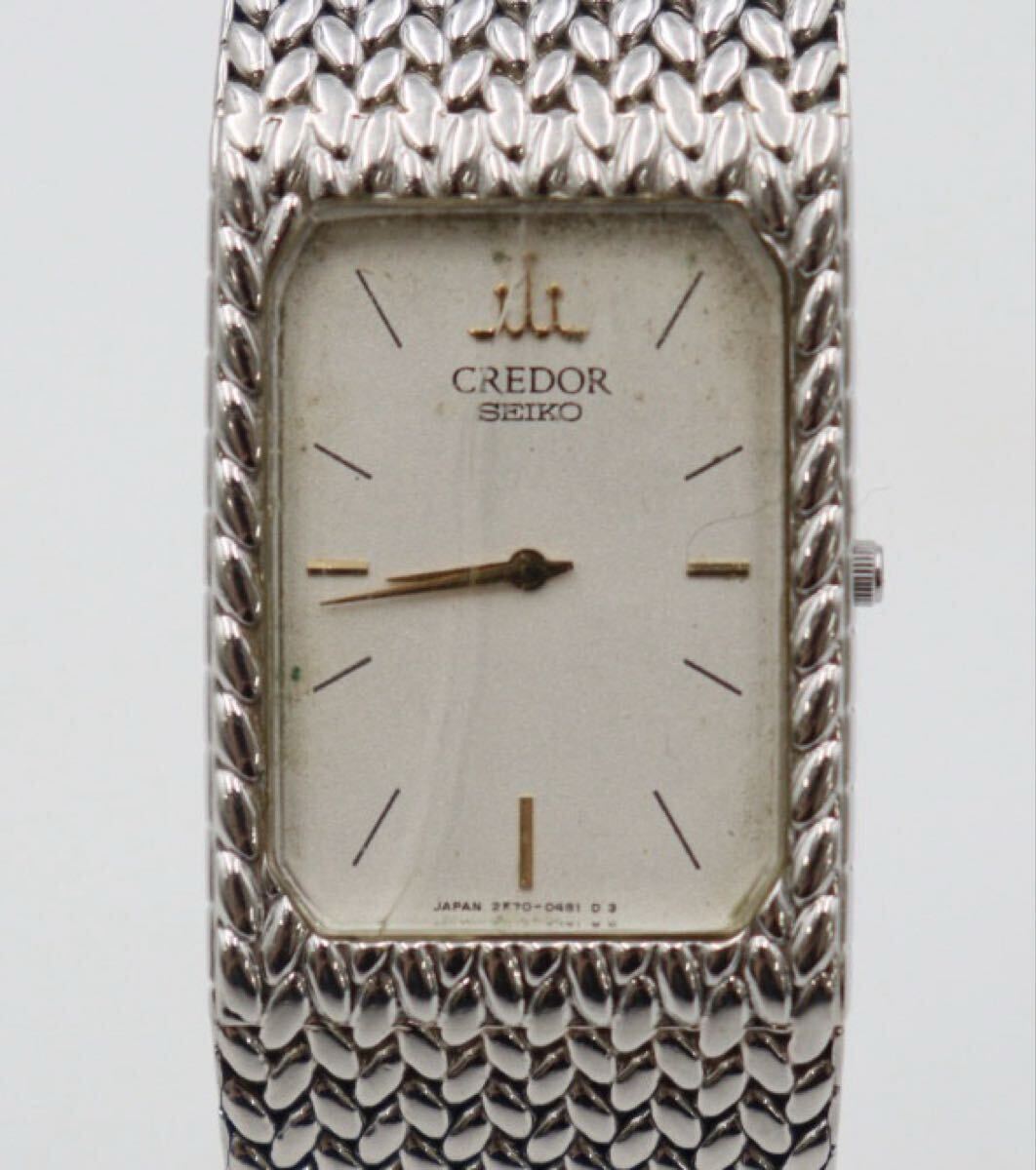 セイコー SEIKO クレドール CREDOR 2F70-5331 レディース クォーツ 電池交換済み拍卖