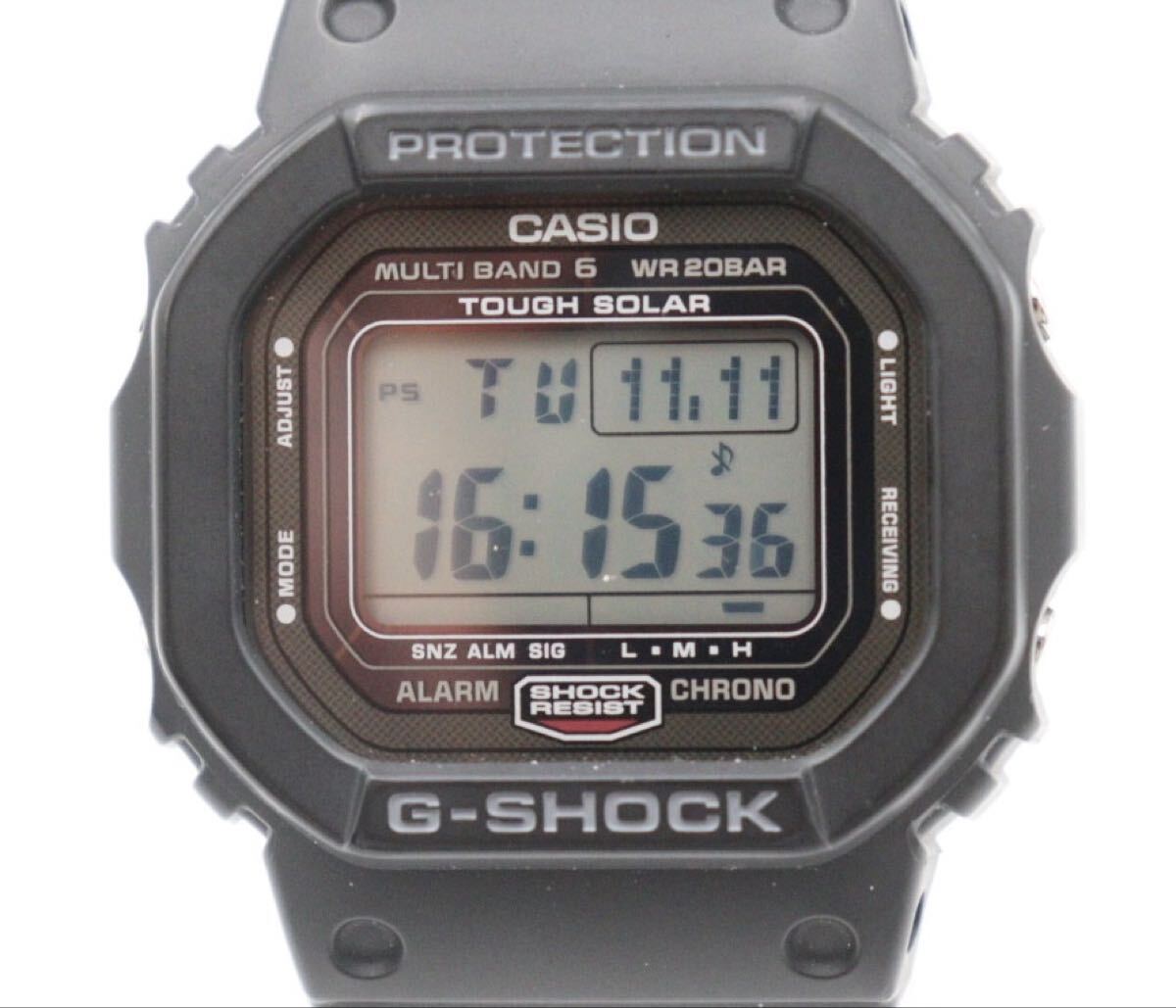 カシオ CASIO G-SHOCK タフソーラー GW-5000 メンズ 電波ソーラー拍卖