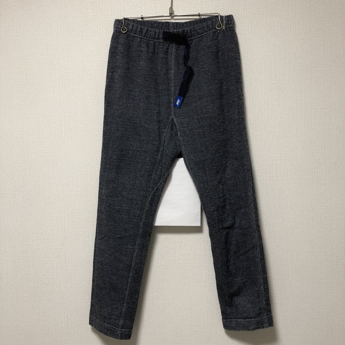 (k) LOOPWHEELER ループウィラー スウェットパンツ メンズ M ブルー 日本製 拍卖