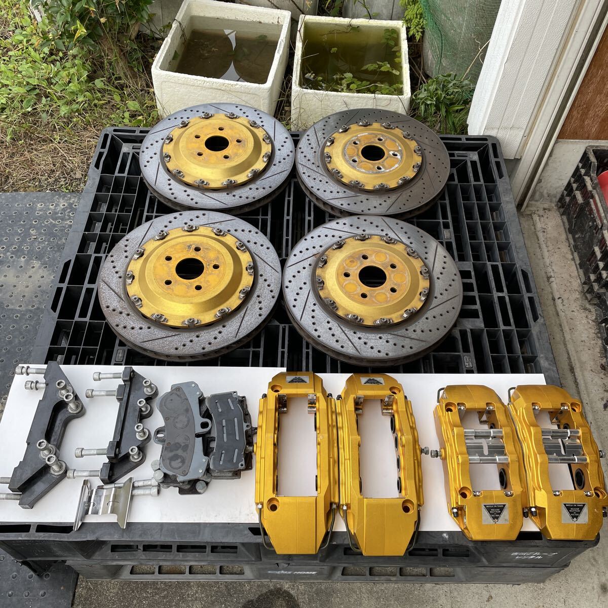 レクサス gs is rc 18 20 クラウン マジェスタ マークx キャリパー ブレンボ ローター brembo 社外 ブレーキキット拍卖