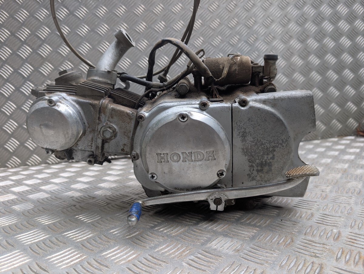 ホンダ CS90 S90 純正 エンジン クランキングOK 圧縮あり 異音なし 走行13451km 売り切り拍卖