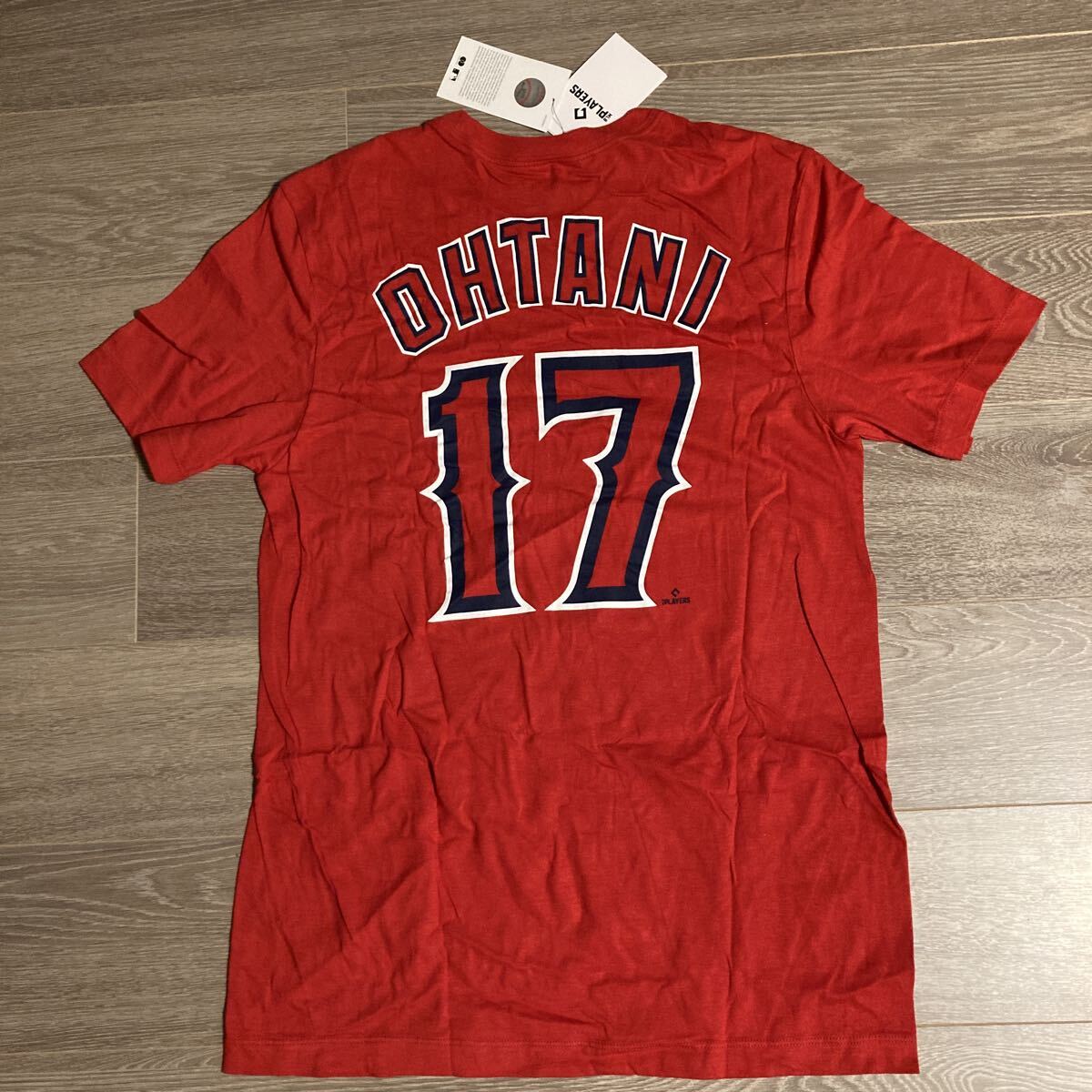 新品未使用 大谷翔平Los Angeles Angelsロサンゼルス・エンゼルス 半袖TシャツS Nikeナイキ MLB アメリカ購入拍卖