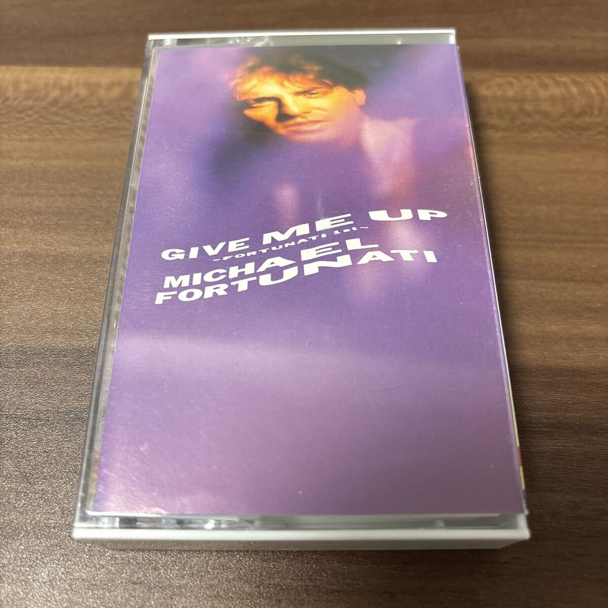 【国内盤洋楽カセットテープ】マイケル・フォーチュナティ/ギヴ・ミー・アップ〜フォーチュナティ・ファースト〜/歌詞カード付き拍卖