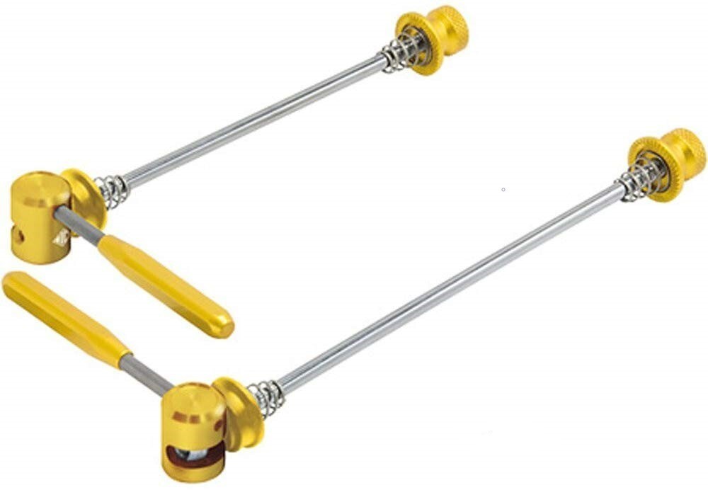 処分 ADEPT ポインタークイックレリーズ 盗難防止機構 前後セット 前100ミリ 後130ミリ 金色 3902 ゆうメール可拍卖