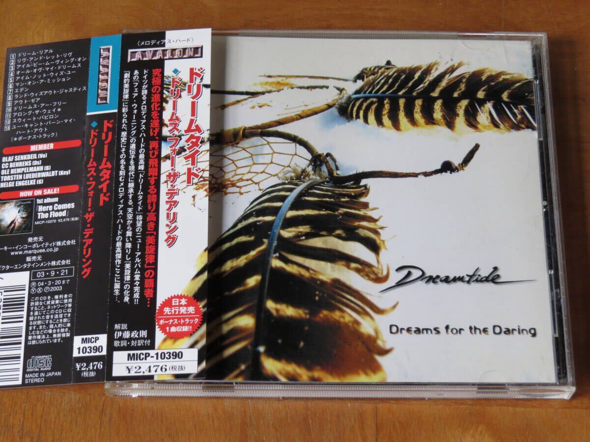 ドリームタイド Dreamtide/Dreams for the Daring 国内盤 帯付き拍卖
