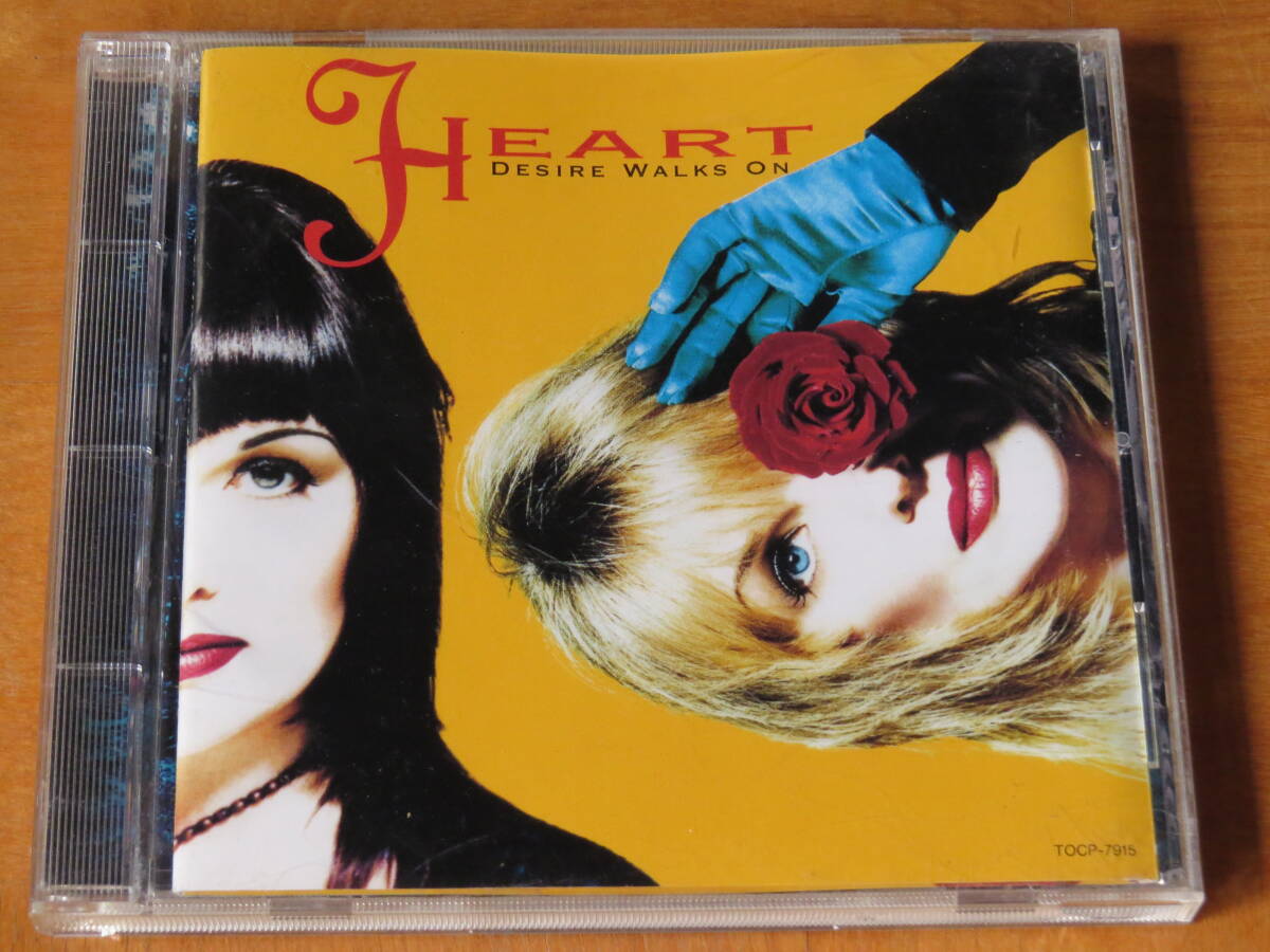 ハート HEART/DESIRE WALKS ON 国内盤拍卖