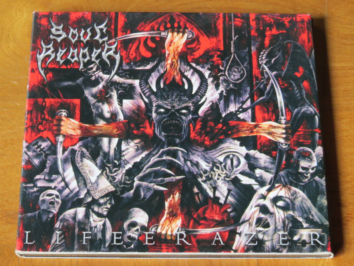 SOUL REAPER/LIFEERAZER 輸入盤 三面デジパック仕様 スウェーデン産デスメタル拍卖