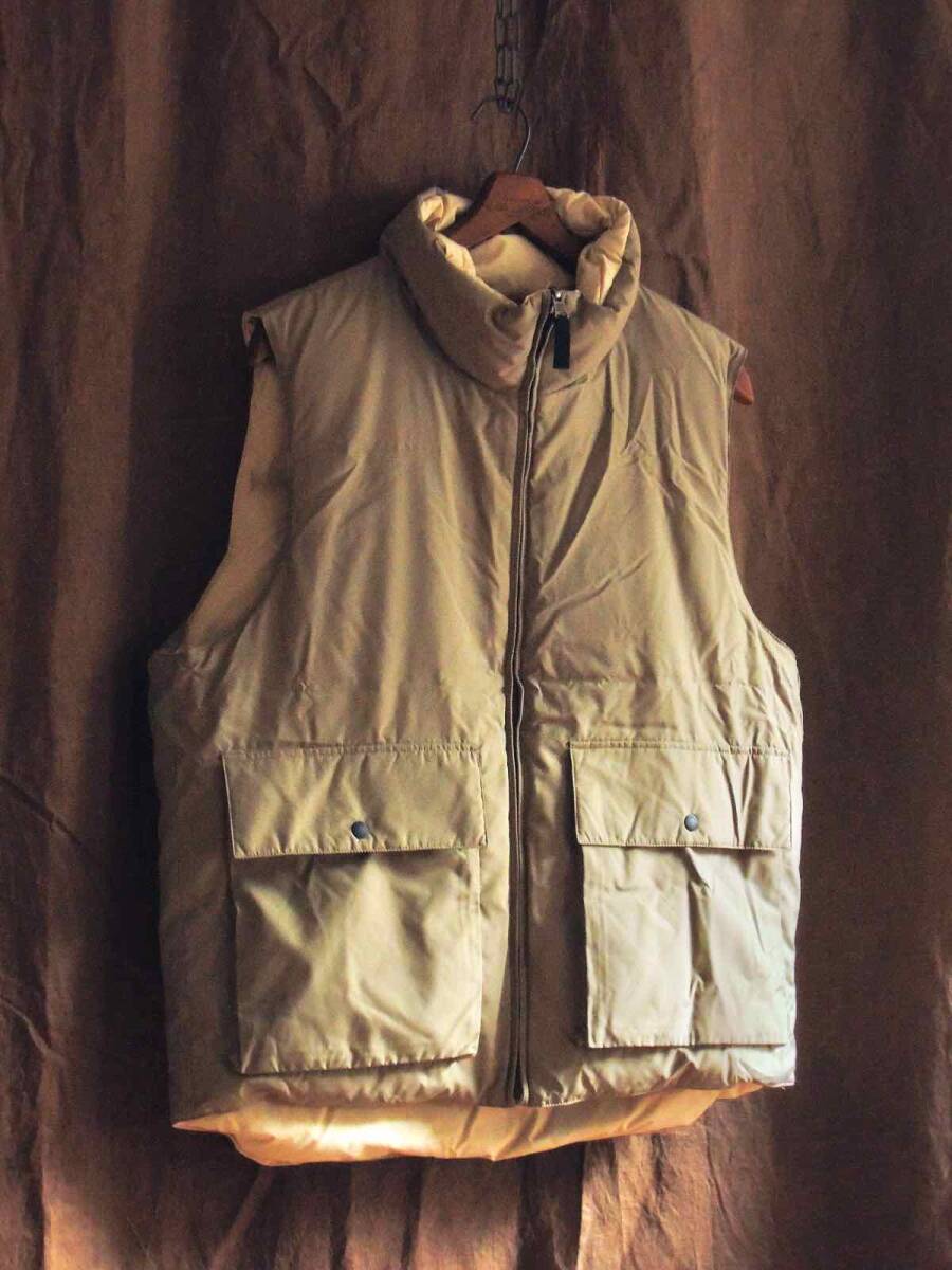 90s ビンテージ 1990年代 McGREGOR マクレガー マックレガー 両面 リバーシブル ダウンベスト M 羽毛 ダブルフェイス アメカジ古着ツートン拍卖