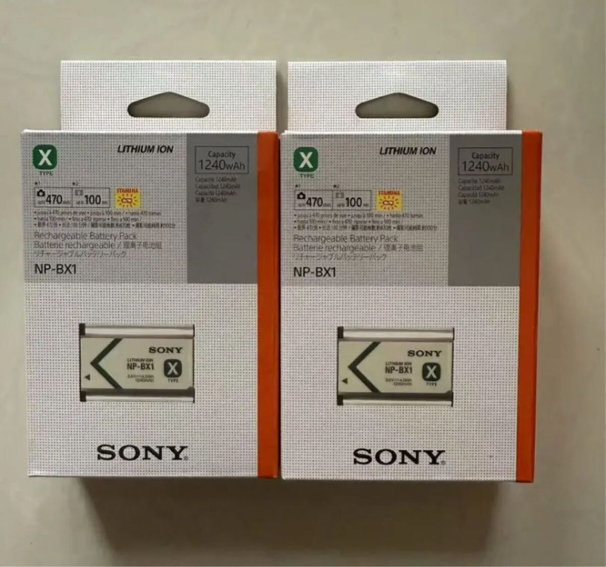 新品 未使用 ソニー SONY NP-BX1 α7 2個拍卖
