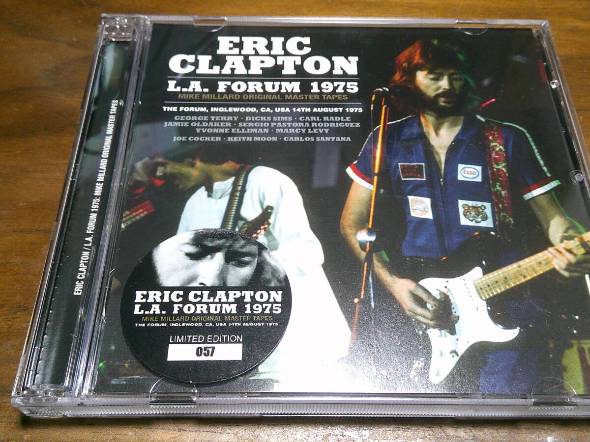 Eric Clapton《 LA FORUM 75 Millard Master Tapes 》★ライブ2枚組拍卖