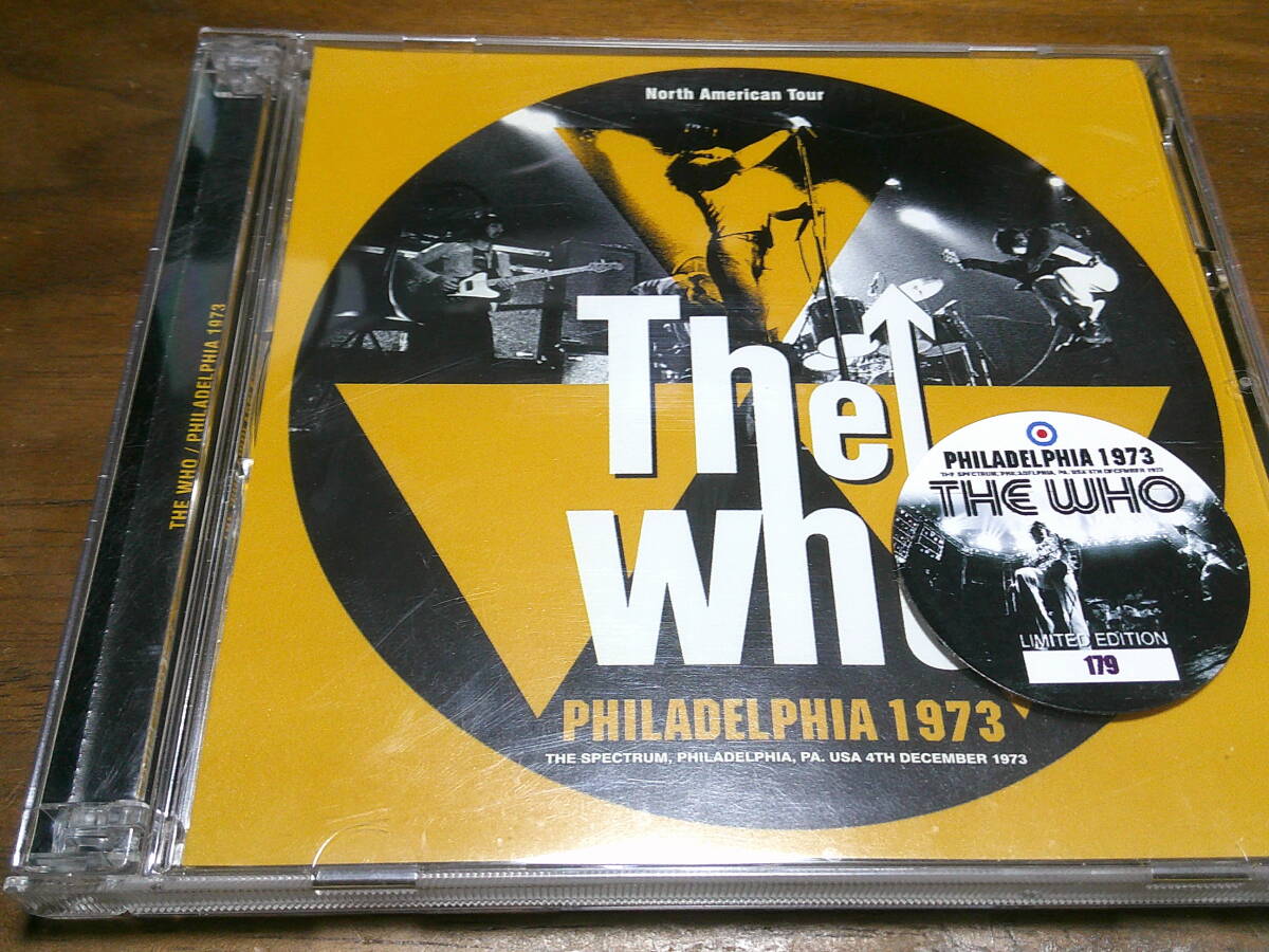 THE WHO《 PHILADELPHIA 73 》★ライブ2枚組拍卖
