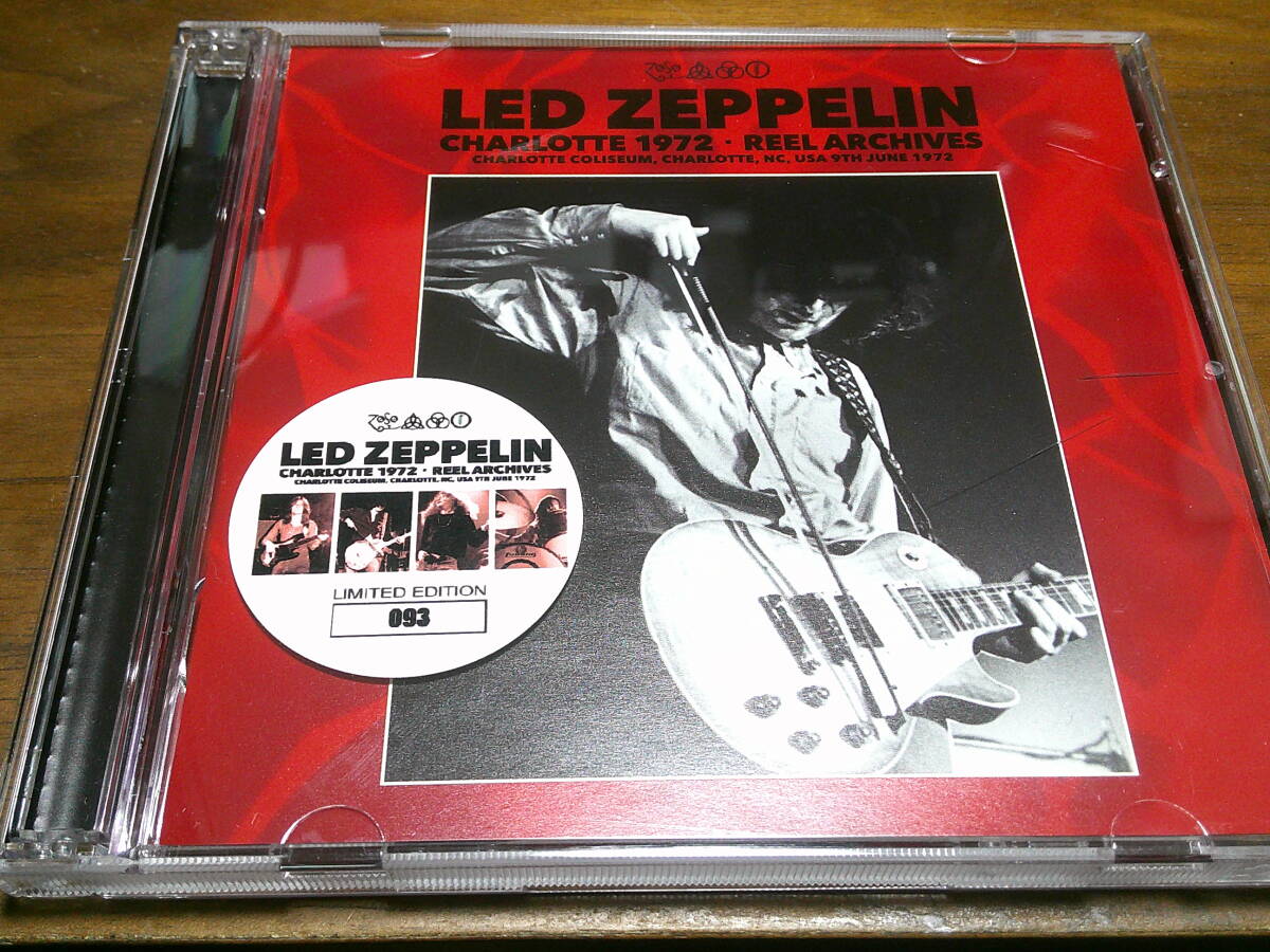 Led Zeppelin《 CHARLOTTE 72 REEL ARCHIVES 》★ライブ2枚組拍卖