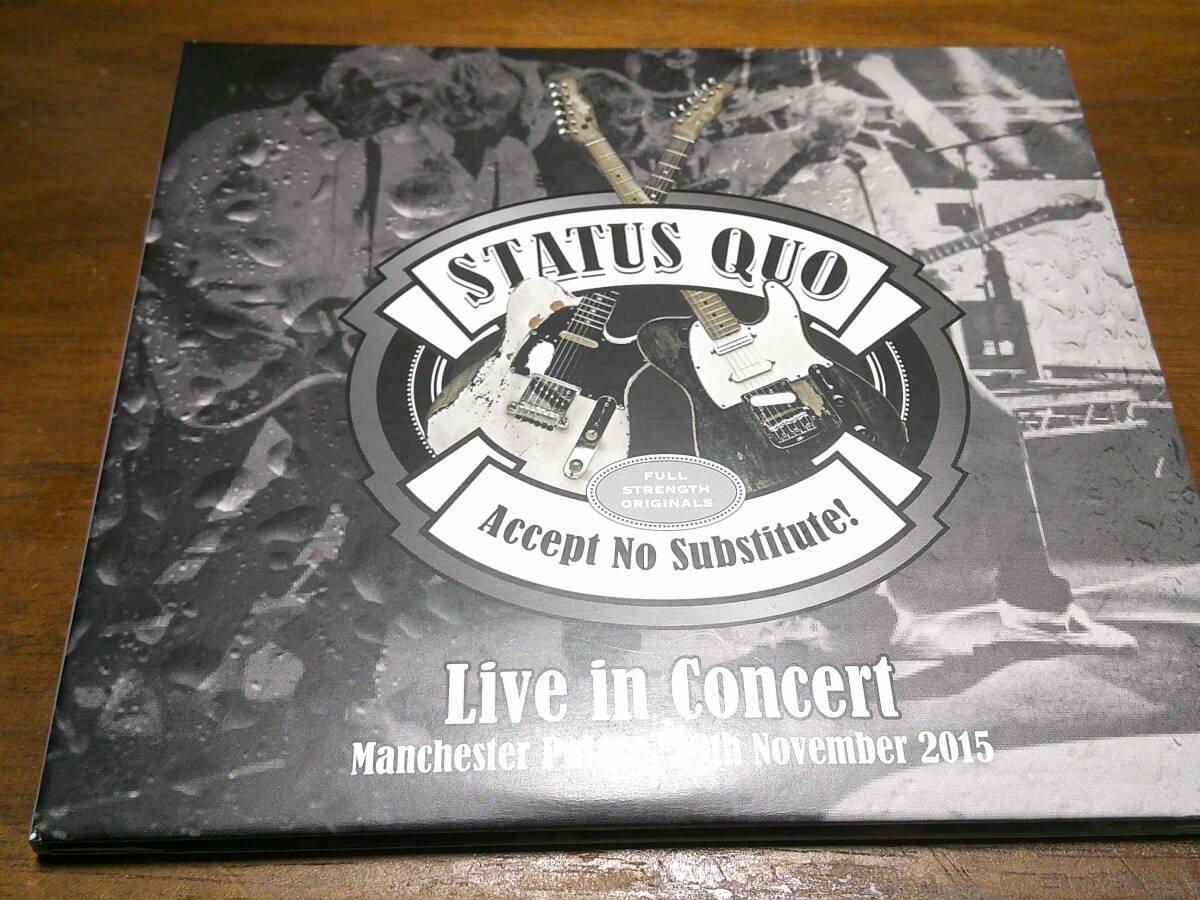 Status Quo《 MANCHESTER PALACE, 29TH NOVEMBER 2015 》★発掘ライブ2枚組拍卖
