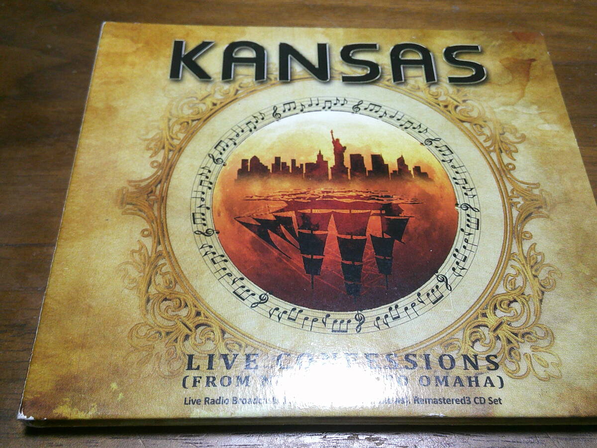 KANSAS《 LIVE CONFESSIONS》★発掘ライブ3枚組拍卖