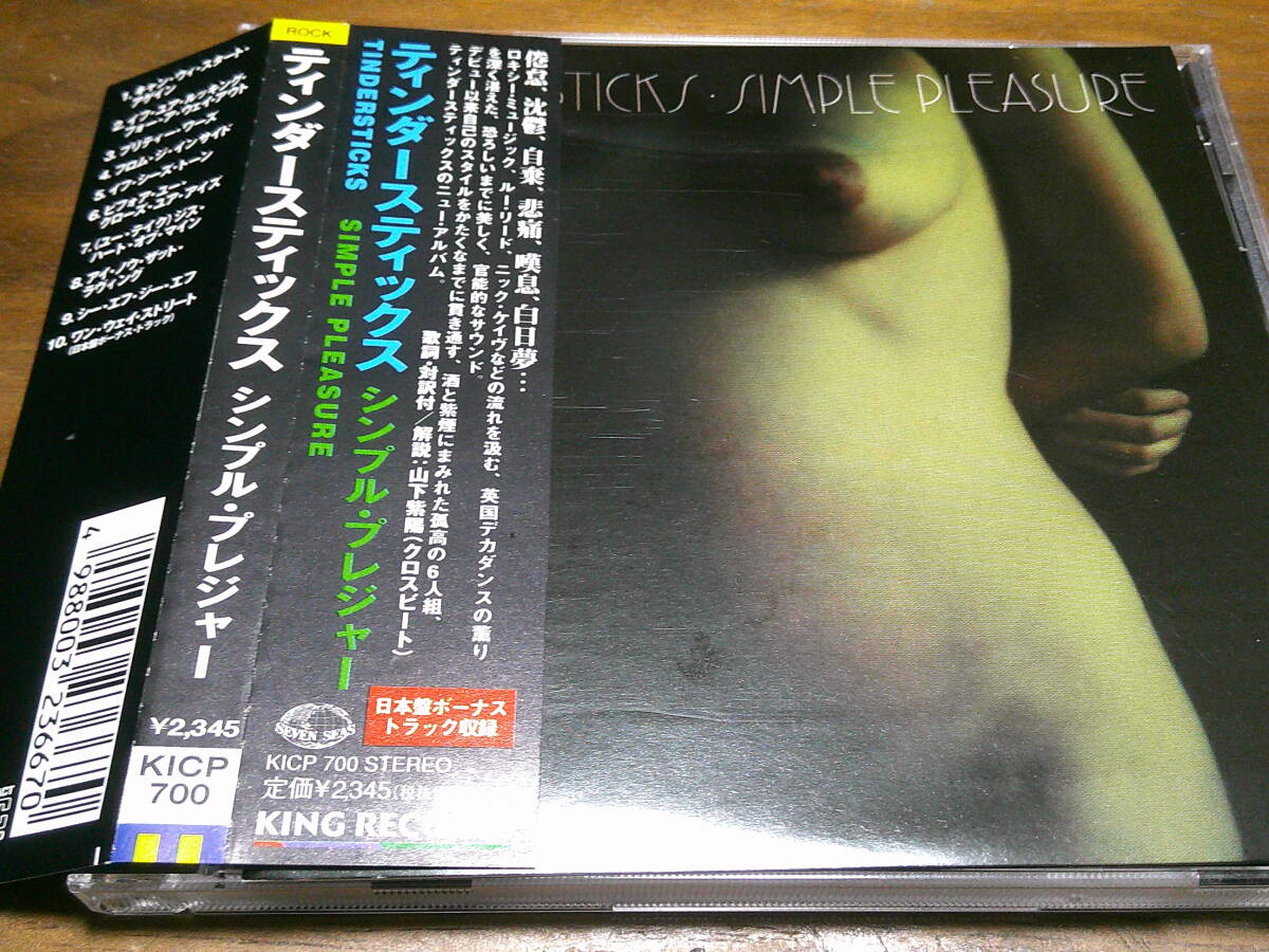 TINDERSTICKS《 Simple Pleasure 》★英国歌ものロック拍卖