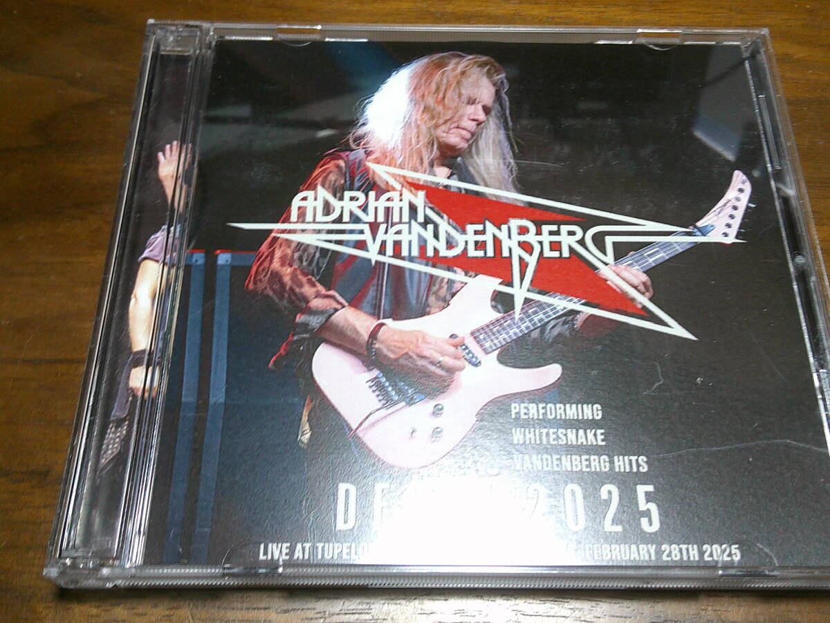 ADRIAN VANDENBERG《 DERRY 2025 》★ライブ2枚組拍卖