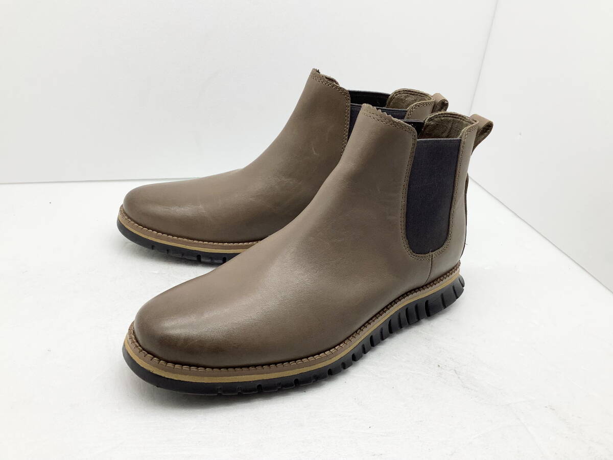 【使用僅美品】COLEHAAN コールハーン ★ サイドゴアドレスブーツ ウォータープルーフ レイン対応 US7 ★拍卖