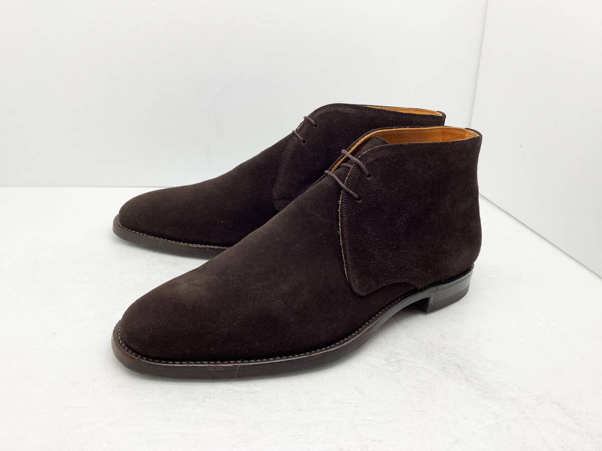 【美品】SCOTCH GRAIN スコッチグレイン ★ スエードチャッカブーツ グッドイヤー製 Made in Japan 26 ★拍卖