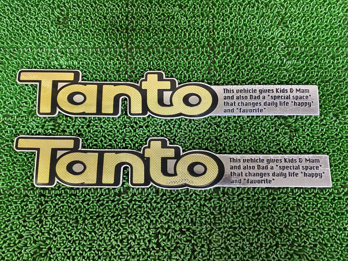 ダイハツ L350S タント サイド リアドア用 エンブレム ロゴ 珍品拍卖