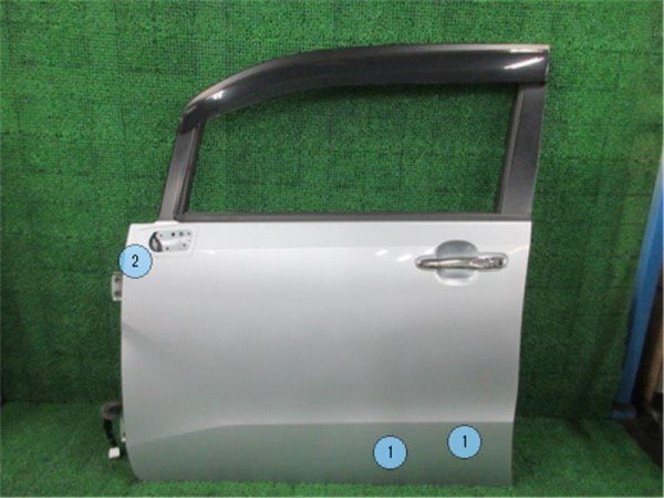♪♪ムーブカスタム LA150S フロント 左 ドア カラー X95 AGC M2H3K ※個人様宅不可 (W7444)♪♪拍卖