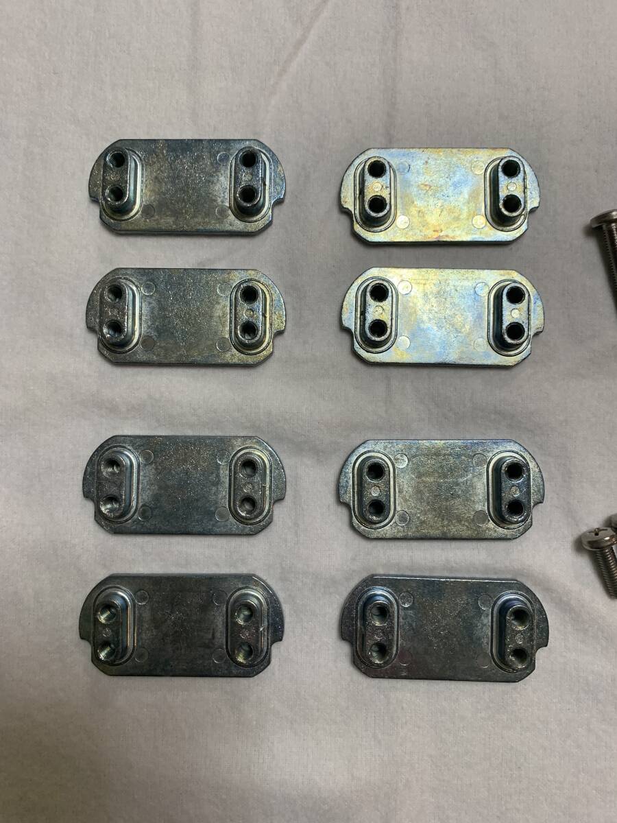 【送料無料】 BURTON Fire・Wind トゥヒールパーツ固定用金具 両足分拍卖