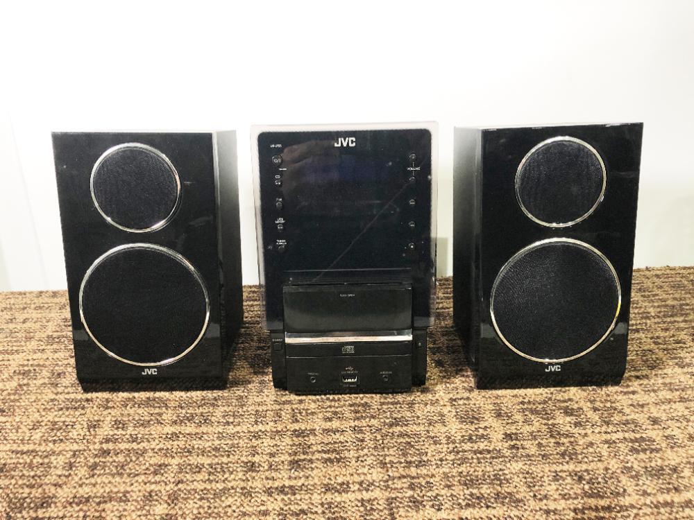 ジャンク扱い品 中古★JVCケンウッド マイクロコンポーネントシステム コンポ システムコンポ【CA-UXLP55-B/SP-UXLP55】FPZ3拍卖