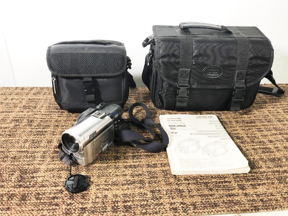 中古★日立 HITACHI WOOO デジタルビデオカメラ DVD-RAM/R ケース付【DZ-MV380】FPZ6拍卖