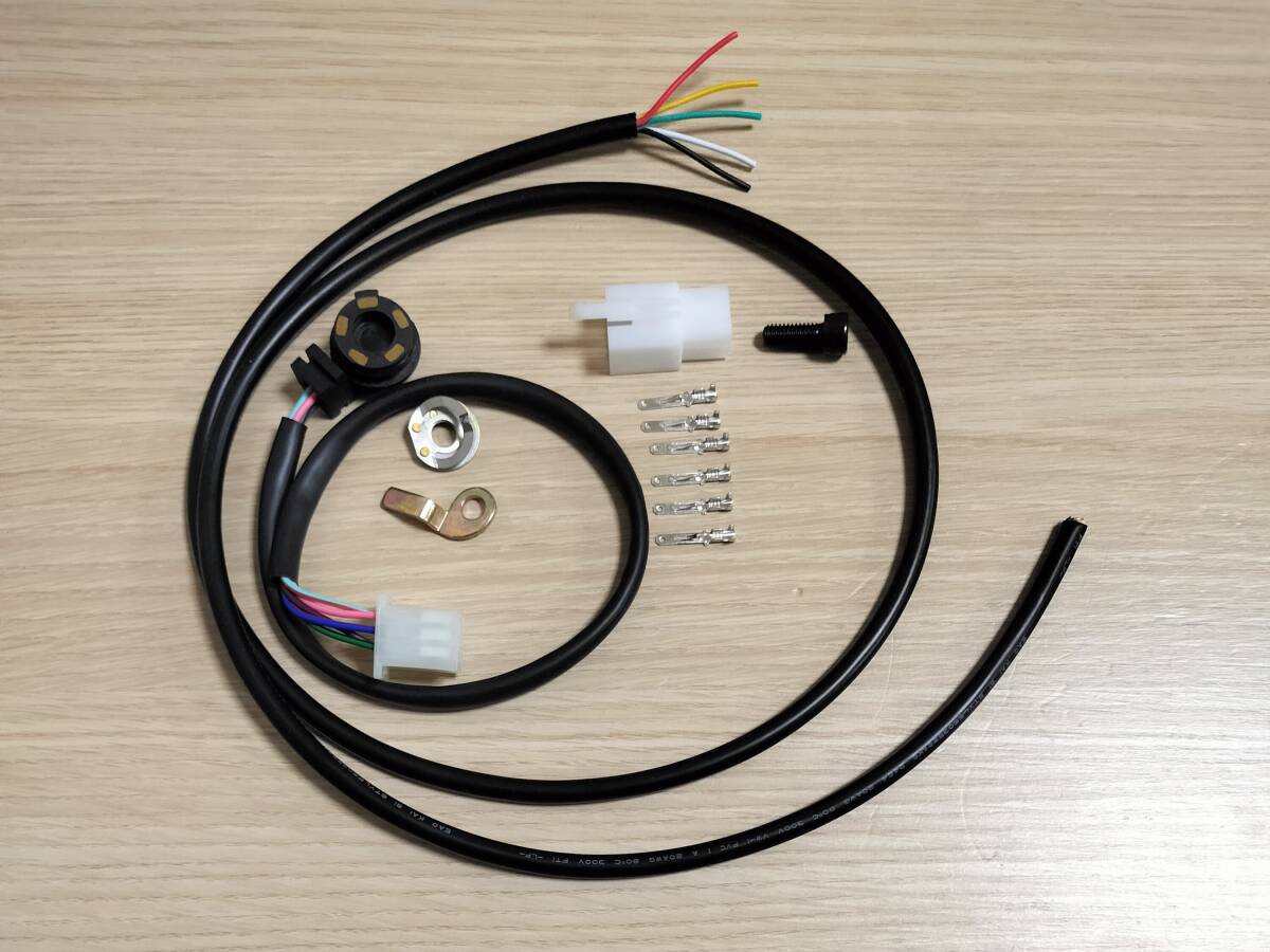 シフトインジケーター 取付けに!国産エンジンにも流用可能!中華エンジン用 ギアセンサー 延長ケーブル付き スーパーカブ モンキー ゴリラ 拍卖