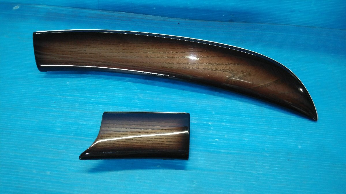 フーガ/FUGA HY51 純正 銀粉木目調パネル 純正 インパネ ダッシュボードパネル 左右 中古品.2523001.2-17-5 №3拍卖