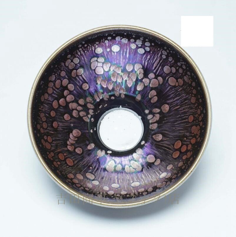 ☆新品抹茶碗 抹茶茶碗 天目茶碗 曜変天目茶碗 茶道具 お茶碗 国宝 茶道 茶碗 窯変天目茶碗 油滴天目 茶道具 茶器 初心者 酒器 陶芸用品拍卖