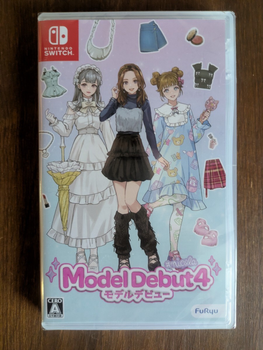 【新品未開封】Model Debut4 #nicola/モデルデビュー4 ニコラ【予約特典付】-Nintendo Switch拍卖