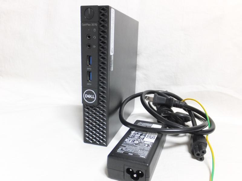 DELL OptiPlex 3070 Micro CORE i5-8500T メモリ:SSDなし現状品拍卖