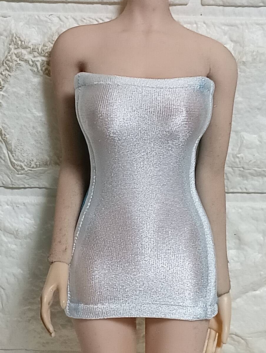 1/6スケール ファイセン TBLeague【S07】:ホワイト/ブルーメッシュ ワンピース拍卖