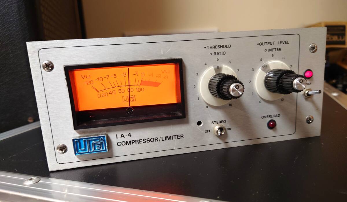 ☆ 難あり品・通電確認済 UREI LA-4 COMPRESSOR LIMITER XLR端子付き オプトコンプ コンプレッサー 中古 エフェクター ☆拍卖