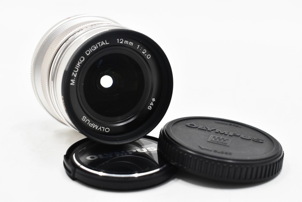 (1301S 1126T9)1円~ OLYMPUS オリンパス M.ZUIKO DIGITAL 12mm 1:2.0 カメラレンズ 現状品 【ジャンク品】拍卖