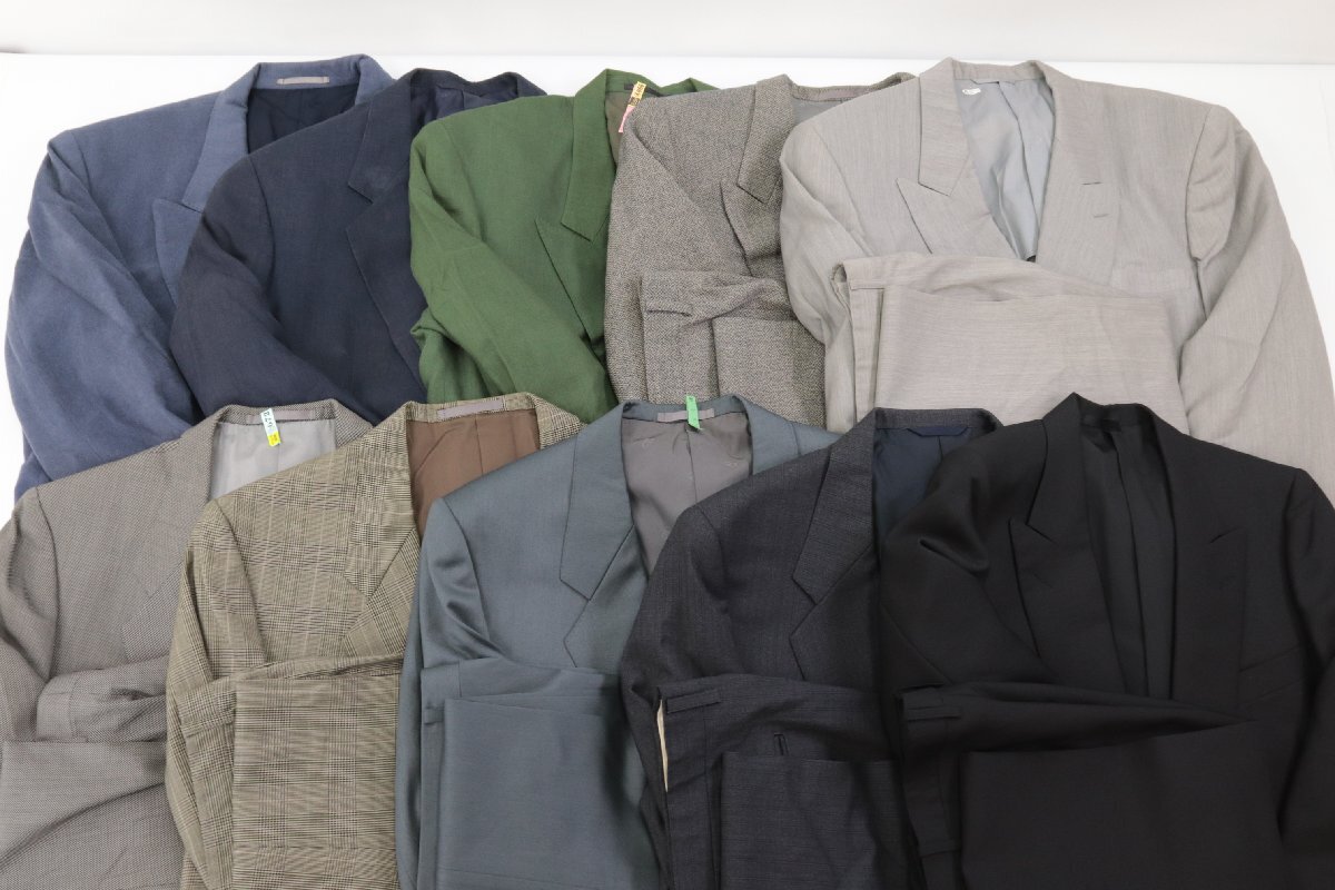 【17点】Christian Dior クリスチャンディオール スーツ ジャケット スラックス サイズ L LL A-5 含他 メンズ 服 まとめ売り 2876-NA拍卖